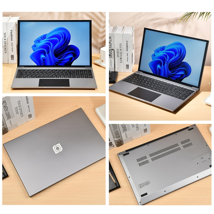 Jumper EZbook S7 Max Ordinateur portable 16 pouces, 16 Go+128 Go+512 Go, Windows 11 Intel Alder Lake N95 Quad Core, prise UE (gris)