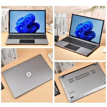 Jumper EZbook S7 Max Ordinateur portable 16 pouces, 16 Go+128 Go+512 Go, Windows 11 Intel Alder Lake N95 Quad Core, prise UE (gris)