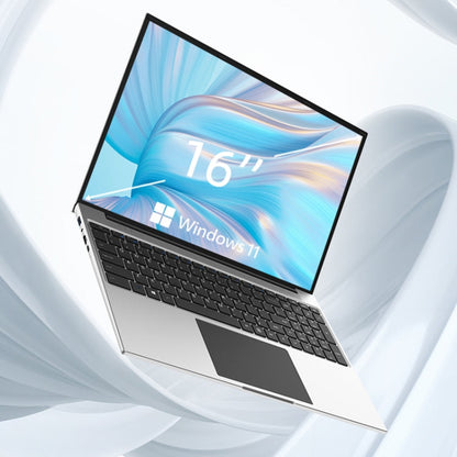 Jumper EZbook S7 Max Ordinateur portable 16 pouces, 16 Go+128 Go+512 Go, Windows 11 Intel Alder Lake N95 Quad Core, prise UE (gris)
