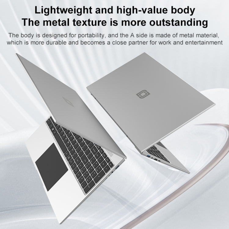 Jumper EZbook S7 Max Ordinateur portable 16 pouces, 16 Go+128 Go+512 Go, Windows 11 Intel Alder Lake N95 Quad Core, prise UE (gris)