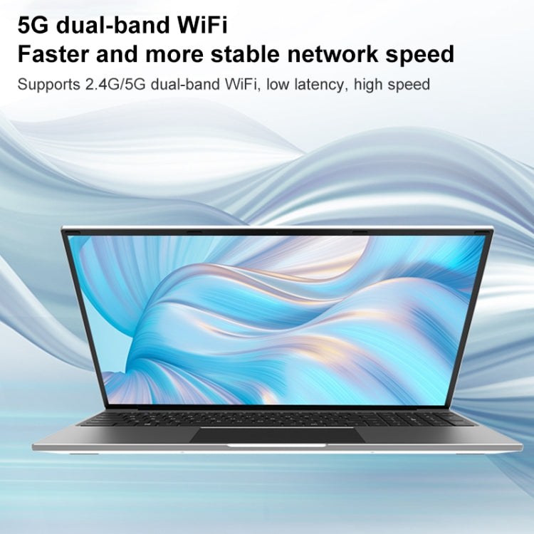 Jumper EZbook S7 Max Ordinateur portable 16 pouces, 16 Go+128 Go+512 Go, Windows 11 Intel Alder Lake N95 Quad Core, prise UE (gris)