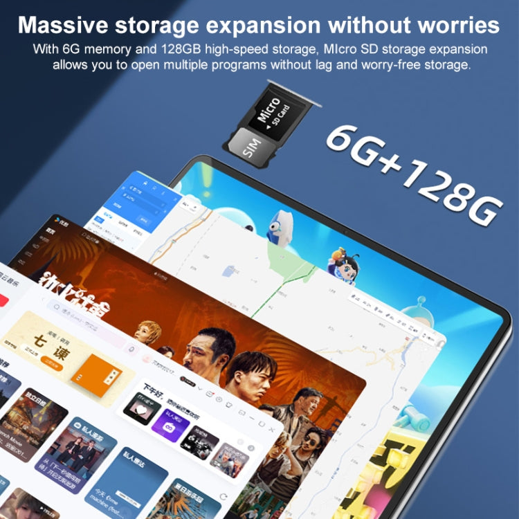 Jumper EZpad M10 Pro Tablet PC, 6GB+128GB, 10.36 inch Android 13 OS Unisoc T606 Octa Core Network: 4G, EU Plug