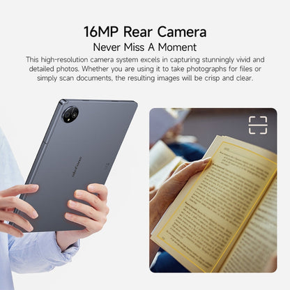 [HK Warehouse] Ulefone Tab A11 Tablet PC, 6GB+256GB, 11 inch Android 14 Unisoc T620 Octa Core 4G Network, EU Plug (Space Grey)