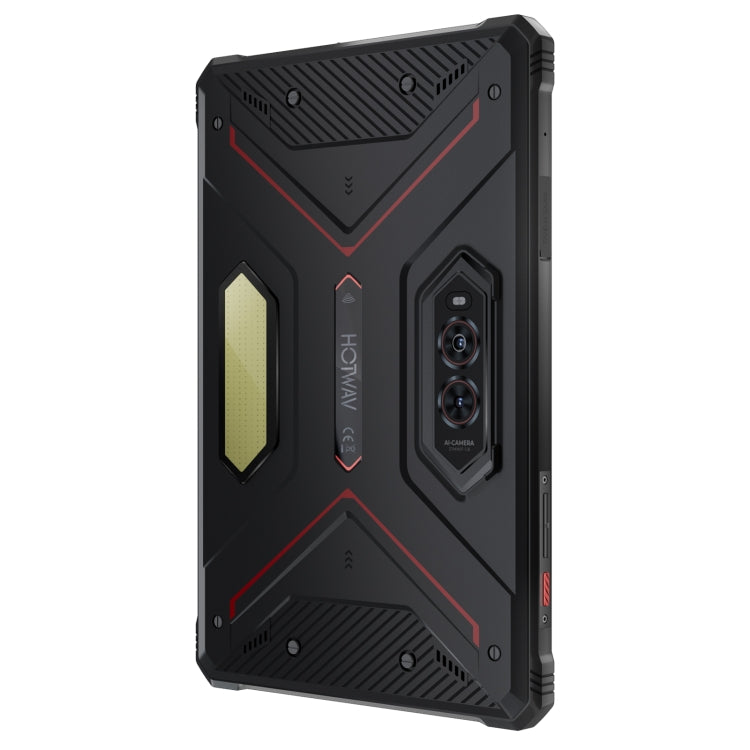 [Entrepôt HK] Tablette robuste HOTWAV Tab R9 Pro IP68/IP69K, 6 Go + 256 Go, Android 14 de 11 pouces, Unisoc T606 Octa Core, réseau 4G, version globale avec Google Play, prise UE (noir et rouge)