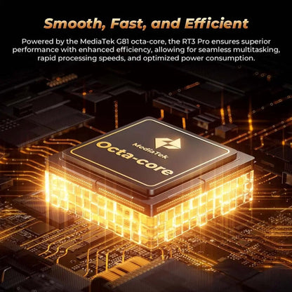 [HK Warehouse] OUKITEL RT3 Pro 4G Network IP68/IP69K Rugged Tablet, 4GB+128GB, 8.0 inch Android 14 MediaTek G81 Octa-Core Support Dual SIM, EU Plug (Orange)