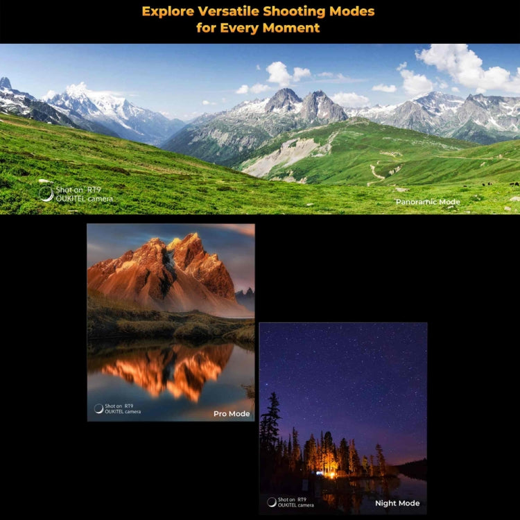 [HK Warehouse] OUKITEL RT9 4G Network IP68/IP69K Rugged Tablet, 6GB+256GB, 10.1 inch Android 14 Unisoc T606 Octa-Core Support Dual SIM, EU Plug (Black)