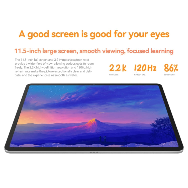 HUAWEI MatePad 11.5 2024, WiFi 8GB+256GB 120Hz HarmonyOS 4.2 Histen 9.0 Hisilicon Kirin 8000 (Blue)