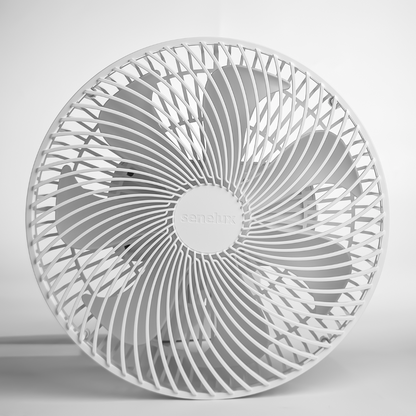 Senelux 10 Inch Wall Fan- Great Home Cooling For Bedrooms, Living Rooms and Kitchen Cooling