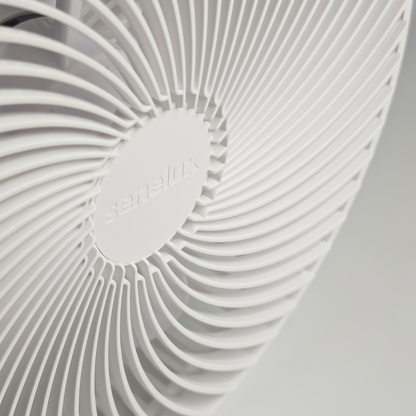 Senelux 10 Inch Wall Fan- Great Home Cooling For Bedrooms, Living Rooms and Kitchen Cooling