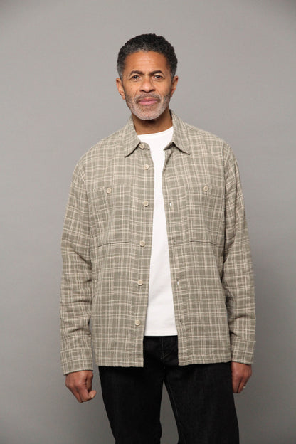Seaton Overshirt - Khaki Stone