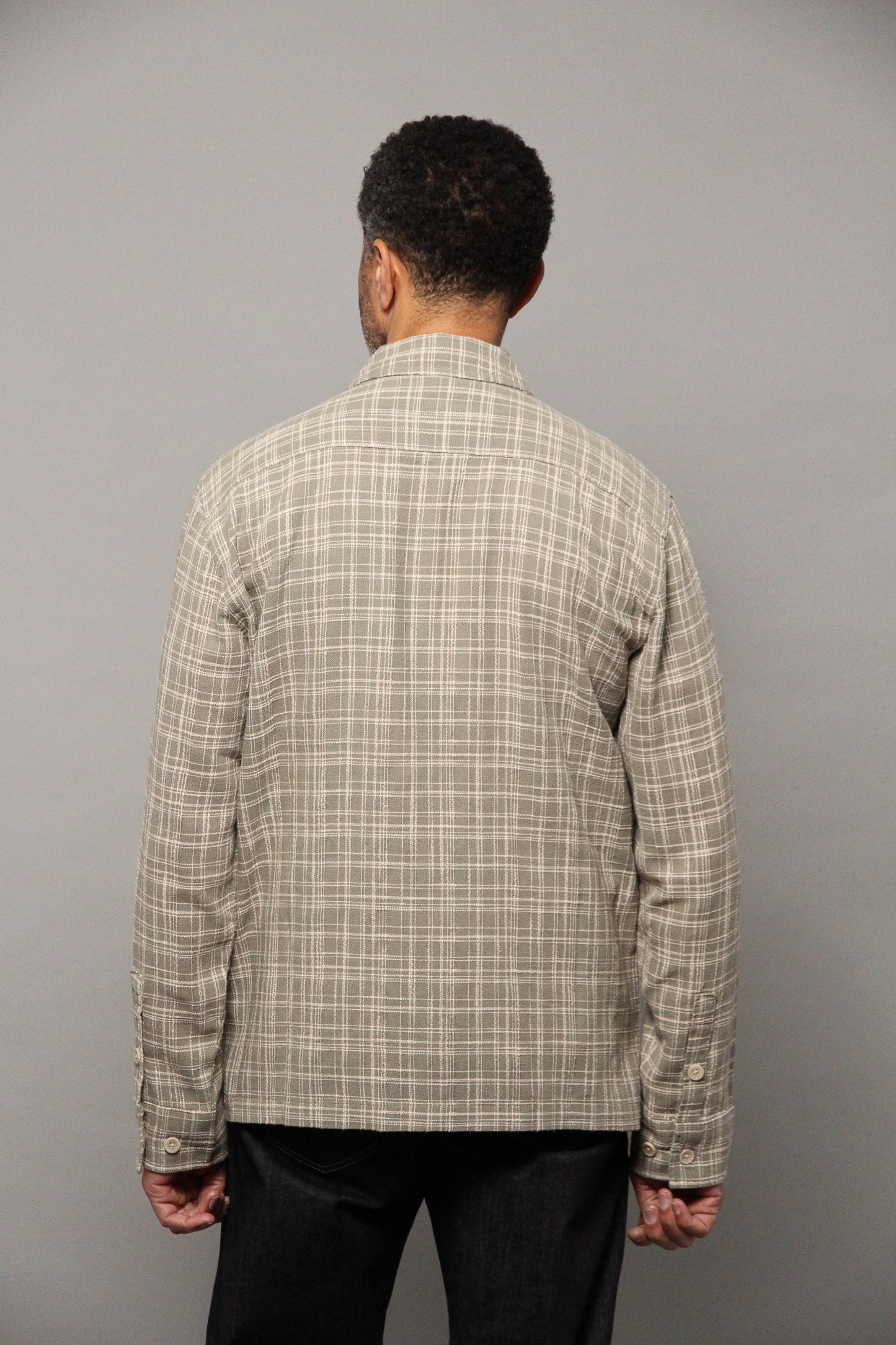 Seaton Overshirt - Khaki Stone