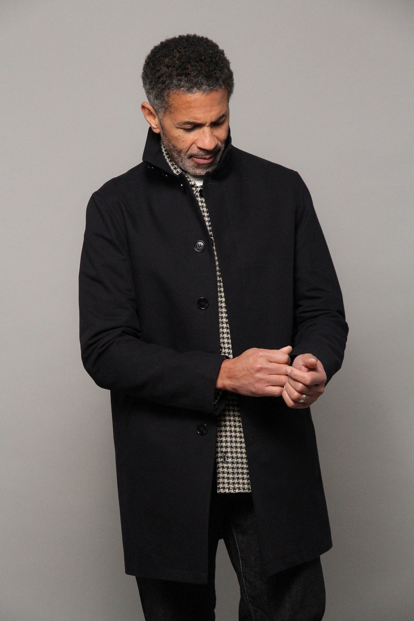 Finsbury Funnel Mac - Navy Dx