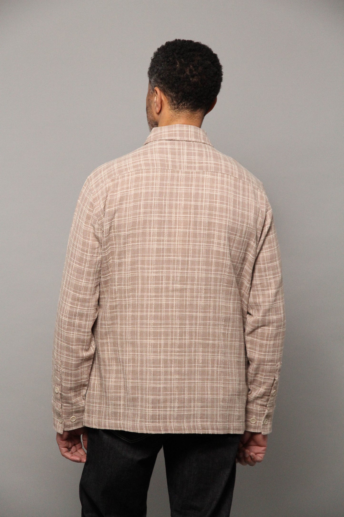 Seaton Overshirt - Stone Ecru