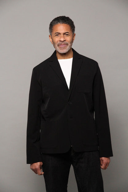Dylan 2 Button Blazer - Black