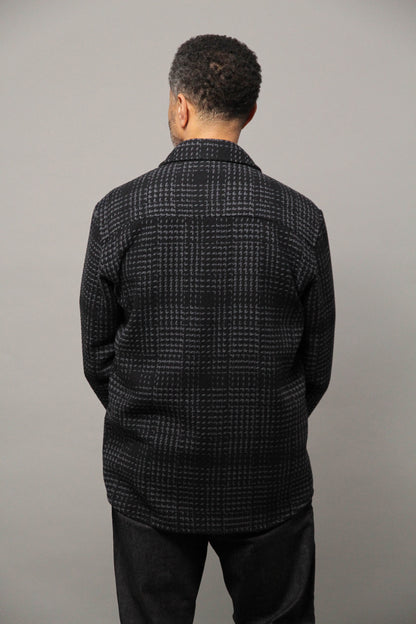 Bart Overshirt - Navy Blue Check
