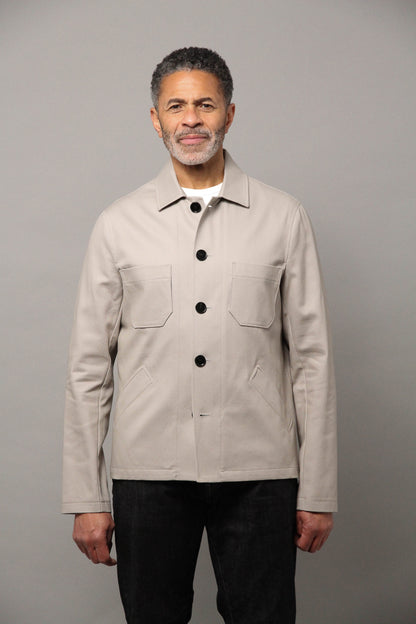 Marchant Unlined Shacket - Showerproof Putty