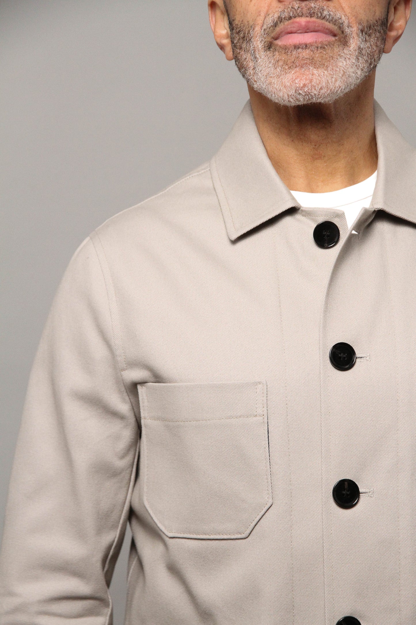 Marchant Unlined Shacket - Showerproof Putty