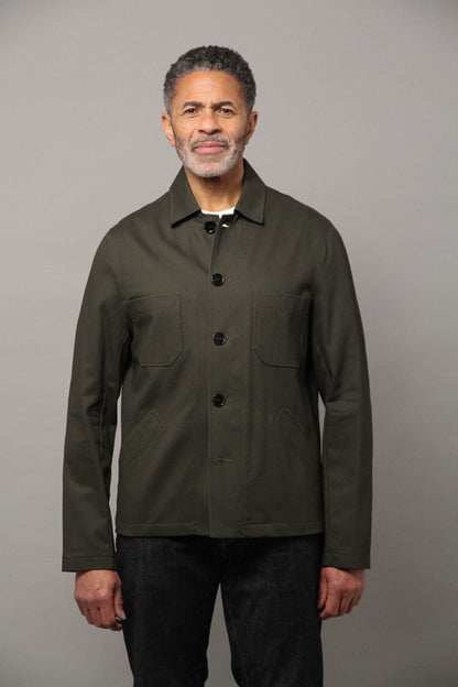 Marchant Unlined Shacket - Showerproof Olive