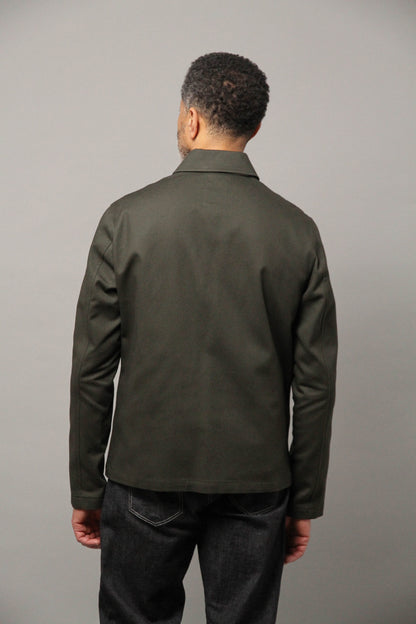 Marchant Unlined Shacket - Showerproof Olive