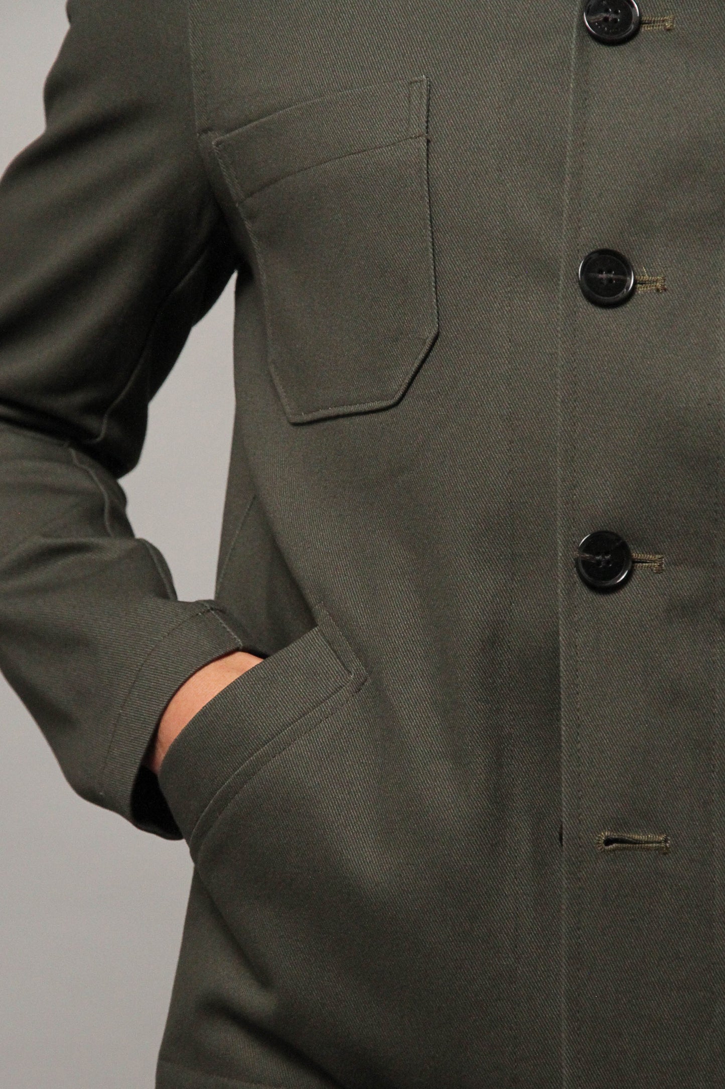 Marchant Unlined Shacket - Showerproof Olive