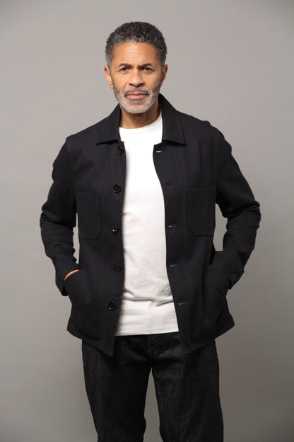 Marchant Unlined Shacket - Showerproof Navy