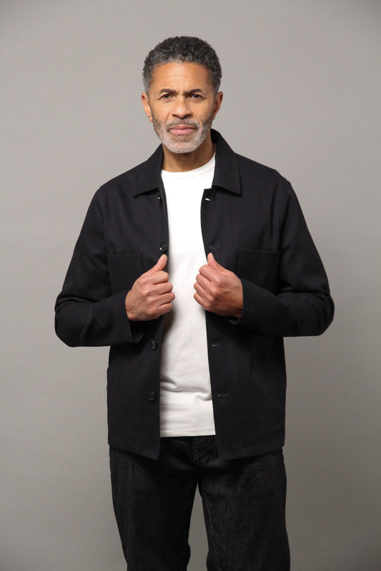 Marchant Unlined Shacket - Showerproof Navy