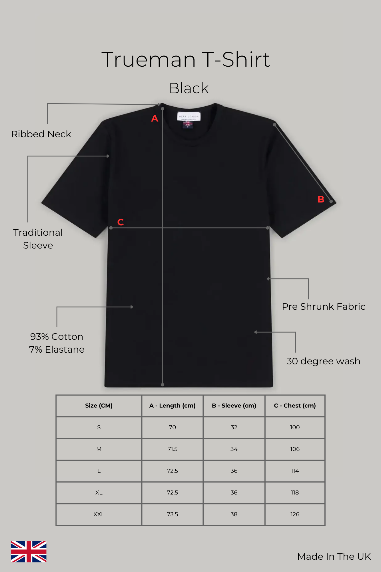 Trueman T-Shirt - Black