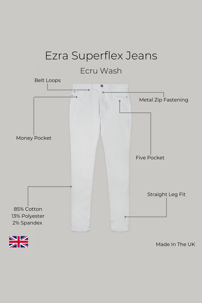 Ezra Jean - Ecru Wash Superflex