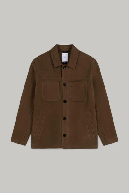 Wilkes Shacket - Camel Moleskin