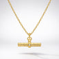 Wren T-Bar Necklace | 18k Gold Plated