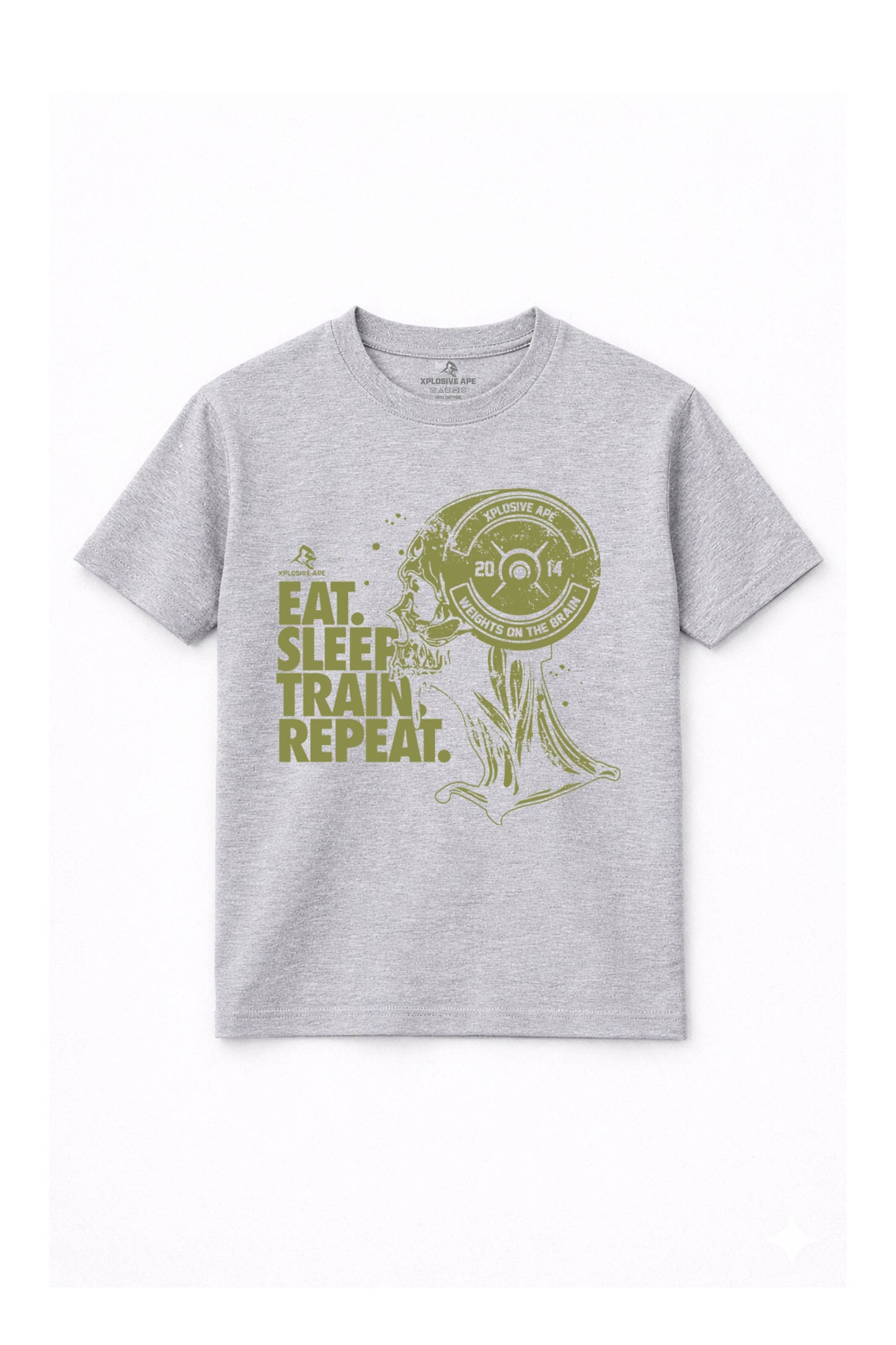 T-shirt XAPE Addict - Gris Sport