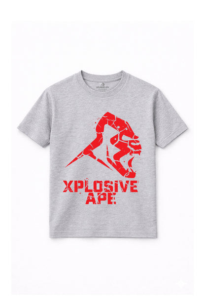 T-shirt XAPE Aftershock – Gris Sport