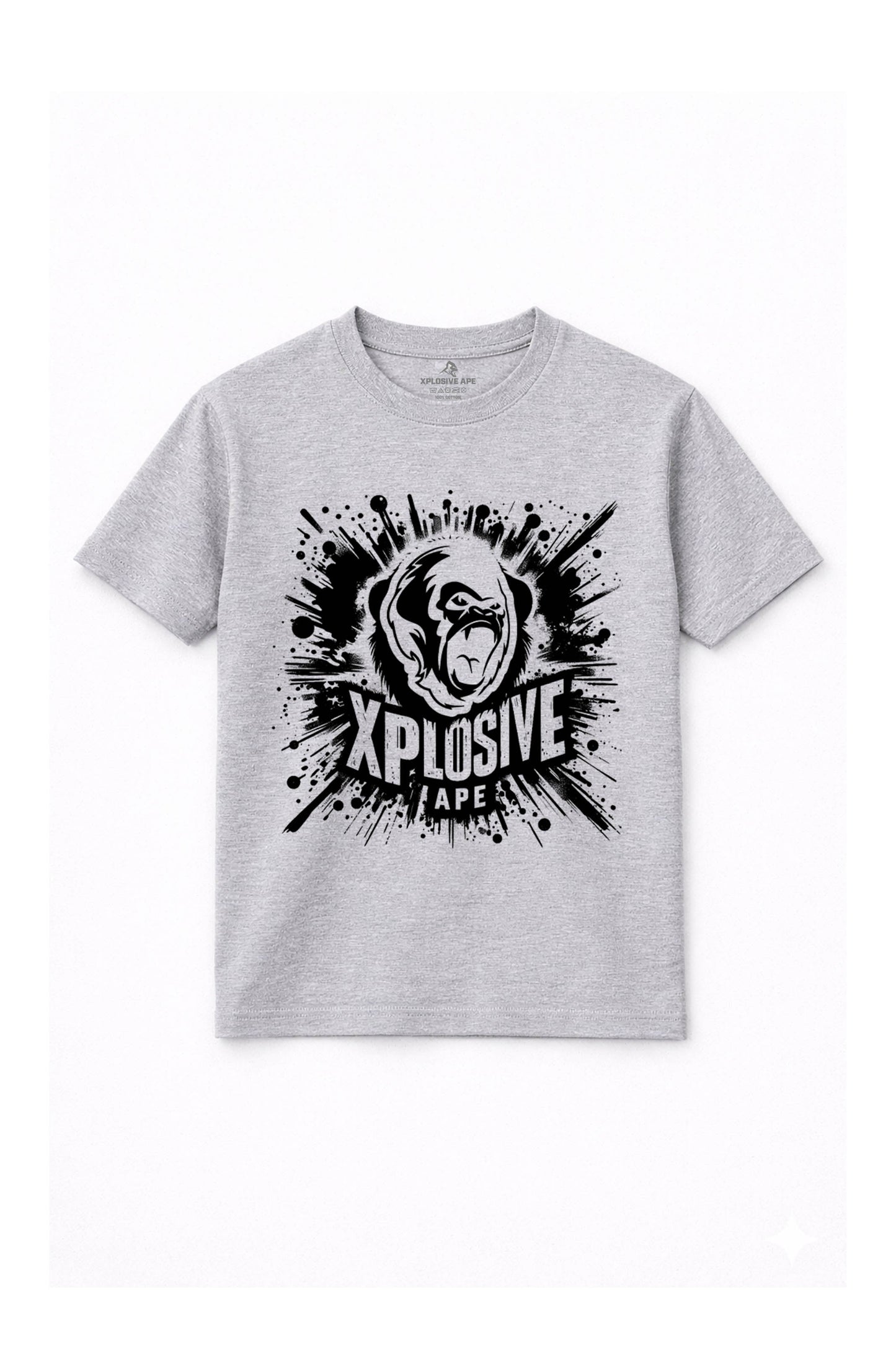 T-shirt XAPE Blast - Gris sport