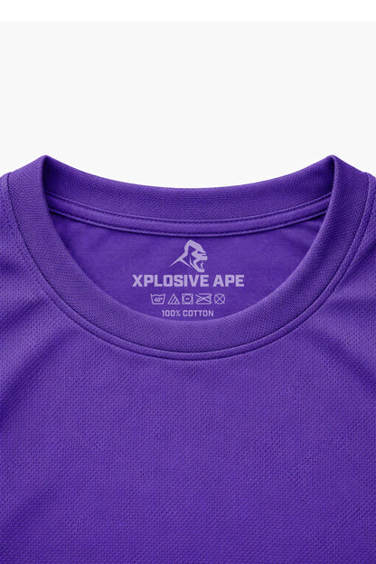 XAPE Classic Strength X Tech Tee - Purple