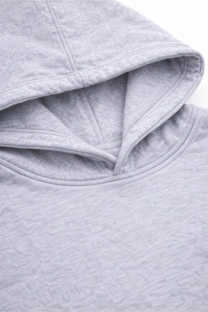 XAPE Old School Hoodie - Heather Grey