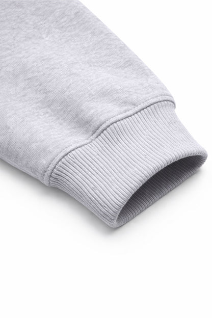 Sweat à capuche XAPE Wracked – Gris chiné