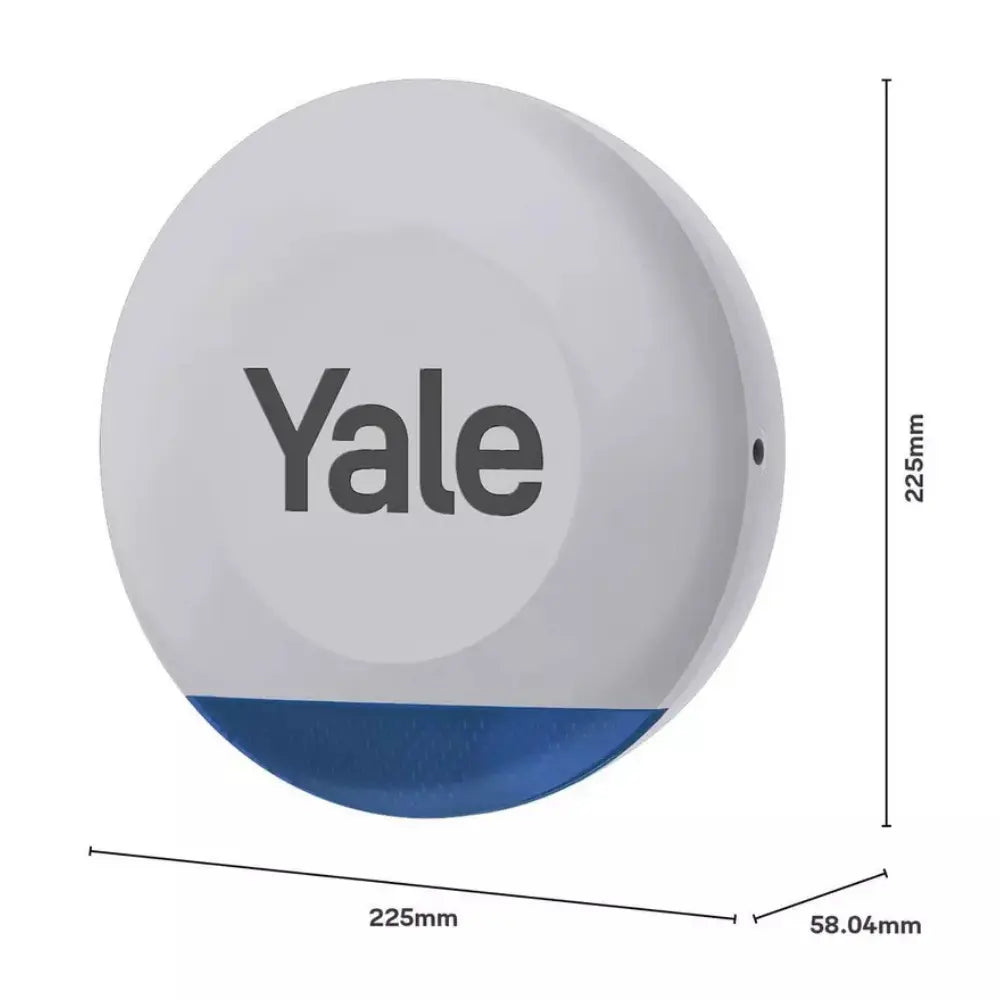 YALE OUTDOOR SIREN GREY