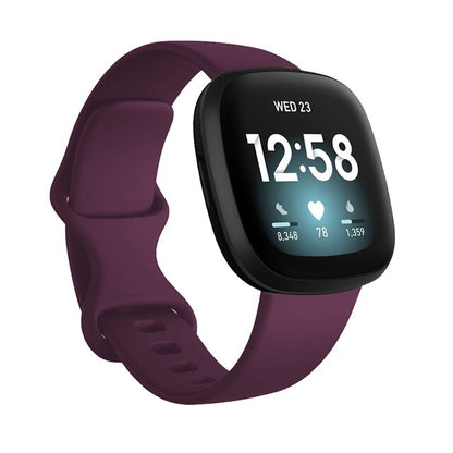 Fitbit Versa 3 Silicone Watch Strap