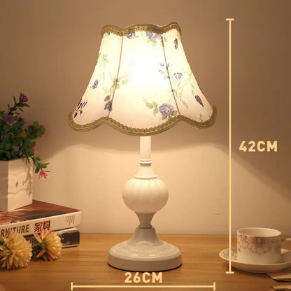 European Minimalist Glass Table Lamp - Vintage Style
