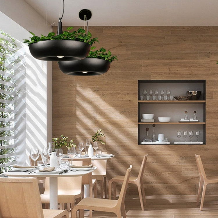 Lumière chaude LED pour décoration d'intérieur, suspension de plantes de jardin, luminaire suspendu pour pots de fleurs à faire soi-même