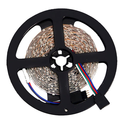 5M RGB LED Strip DC 12V SMD 2835 Non-Waterproof Flexible LED Light Tape Ribbon, 44-keys Remote Control