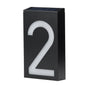 0.36W Solar Powered Wall Mount 6 LEDs Lighting Doorplate Lamp House Number Porch Lights with Solar Pannel(2)