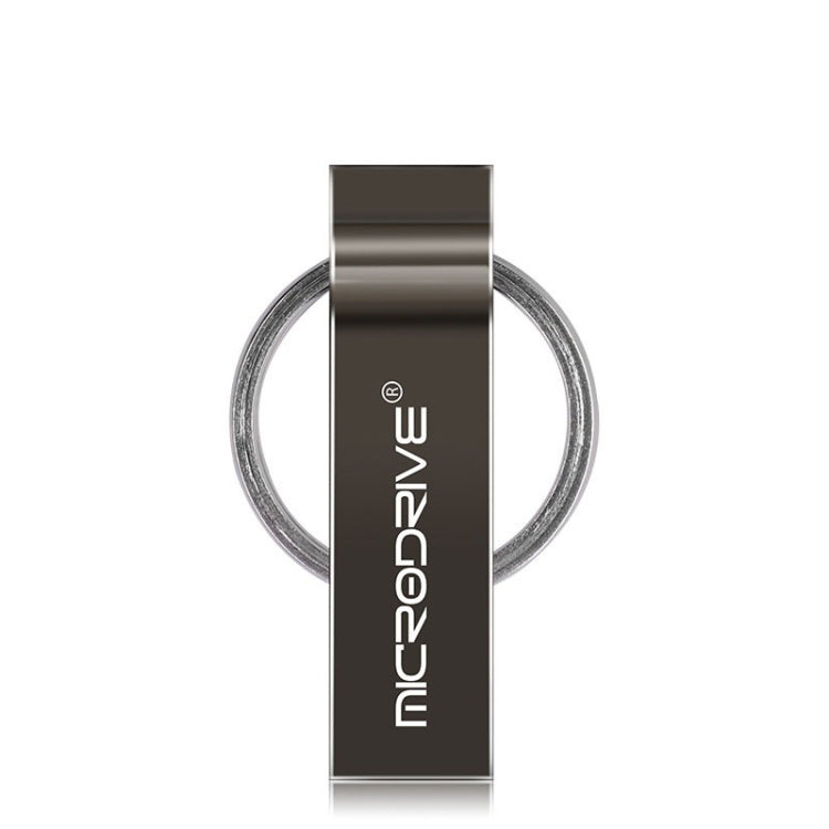 MicroDrive Clé USB 2.0 8 Go en métal (noir)