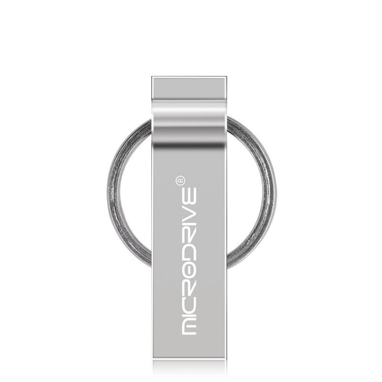 MicroDrive Clé USB 2.0 en métal 8 Go (gris)