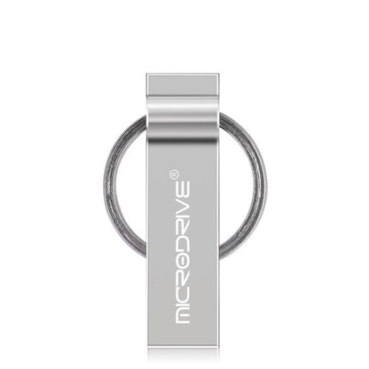 MicroDrive Clé USB 2.0 en métal 8 Go (gris)