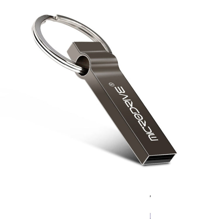 MicroDrive Clé USB 2.0 en métal 8 Go (gris)