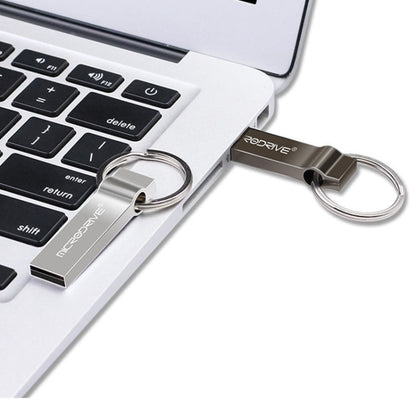 MicroDrive Clé USB 2.0 en métal 8 Go (gris)