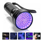 Lampe torche UV à 51 LED 395nm, permet de détecter l'urine d'animaux de compagnie