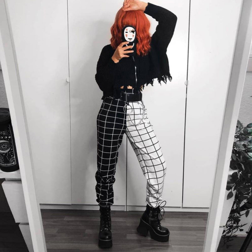Womens High-waisted Trousers