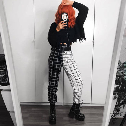 Womens High-waisted Trousers